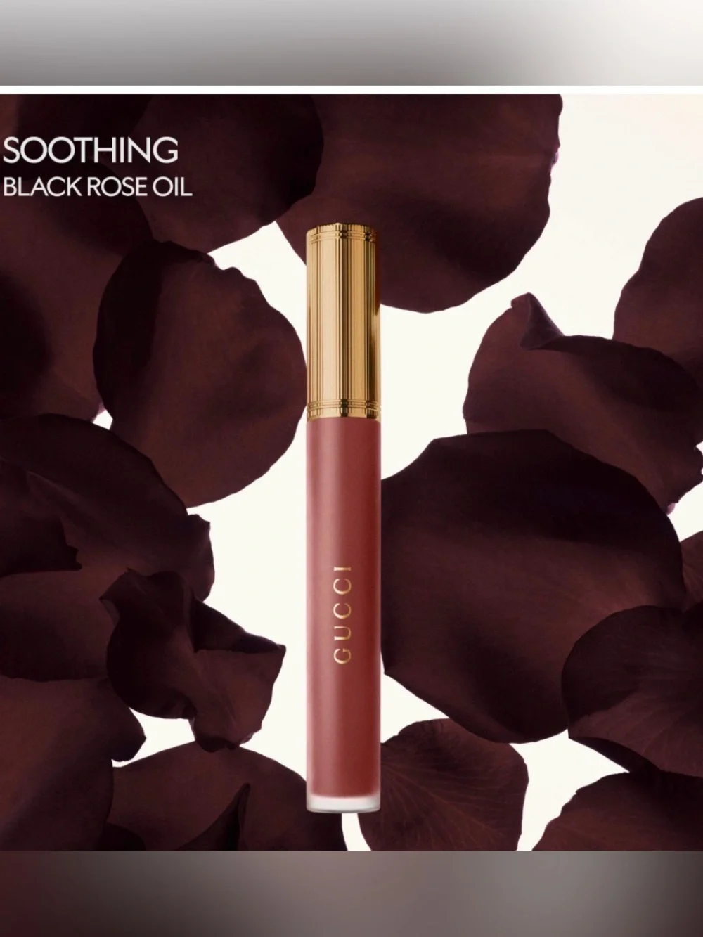 Gucci Liquid Matte  – Transfer Proof Lip color in Isabel Rosewood